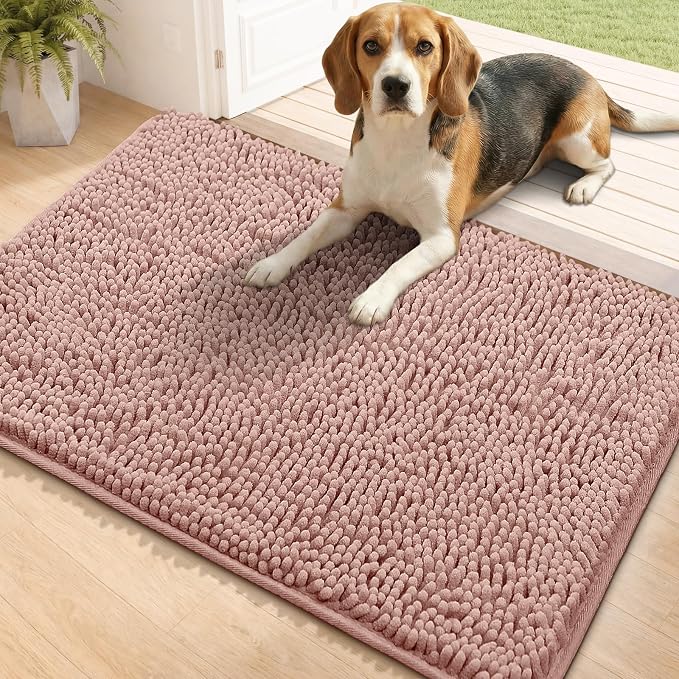 Bcoimo Super Absorbent Dog Door Mat, Pet Rugs by Bcoimo
