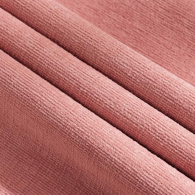 MIULEE Coral Red Couch Pillow Covers 18x18 Inch - Image 2