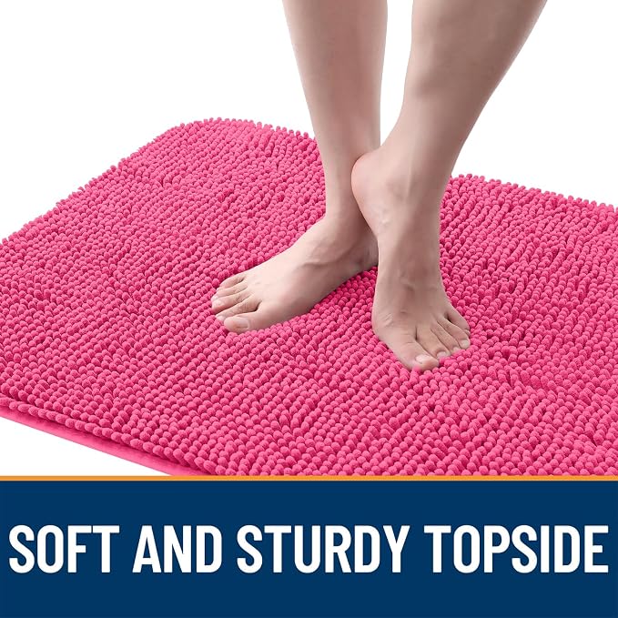 OLANLY Dog Door Mat for Muddy Paws 47x17, Absorbs Moisture and Dirt, Absorbent - Image 4