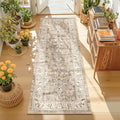 LOKHOM Washable Runner Rug, 2x6 Non-Slip Vintage Hallway Runner Rug by LOKHOM