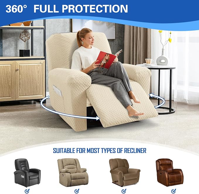 MAXIJIN Recliner Cover Slipcovers - Image 2