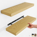 Fun Memories Rustic Wood Floating Shelves by FunMemories