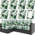 hyha 8Pcs Patio Cushion Covers, Stretch Outdoor Couch Cushion Covers, Washable by hyha