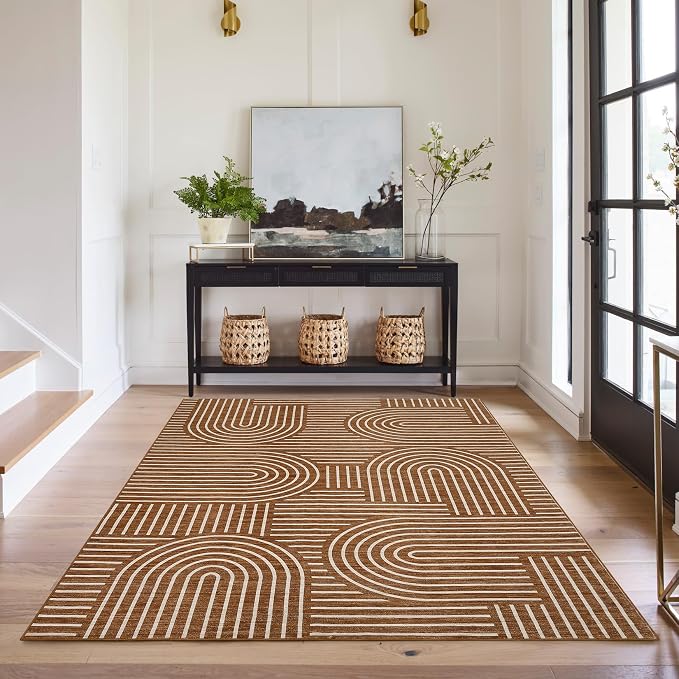 ROYHOME Washable Rug 5x7 Area Rugs - Image 3