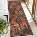 Vaukki Hallway Runner Rug, Vintage Shaggy Soft Laundry Rug Runner, Non Slip by Vaukki