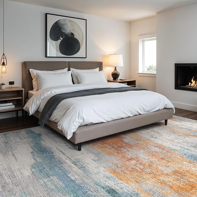 Area Rugs 9x12 Washable Rug - Image 3