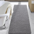 LOCHAS Luxury Bathroom Rug Shaggy Bath Mat 24 x 48 Inch, Washable Non Slip Bath by LOCHAS