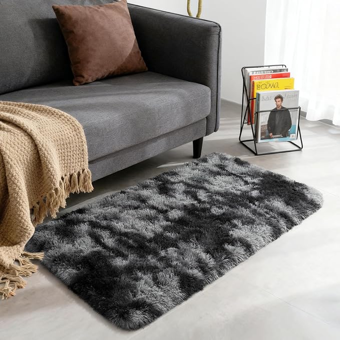 Merelax Soft Area Rugs for Livingroom Bedroom, Shaggy Plush Fuzzy Fluffy Carpet - Image 2