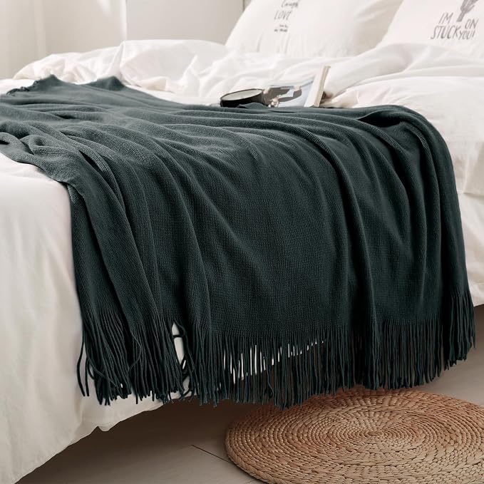 Homiest Decorative Knitted Throw Blanket - Image 2
