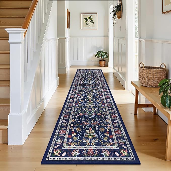 LOKHOM Washable Runner Rug, 2x8 Non-Slip Vintage Hallway Runner Rug - Image 9
