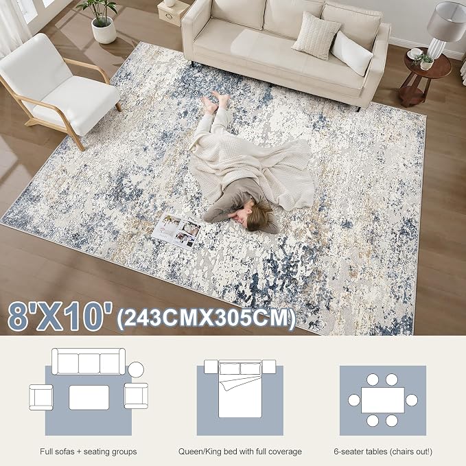 DMOYEST Area Rug Living Room Rugs - Image 5