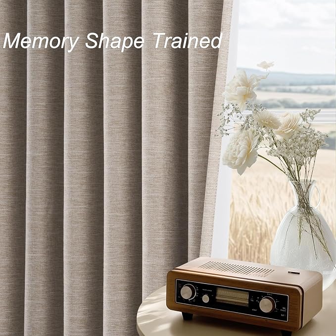 Topfinel Extra Long Custom 102 Inch Curtains, 100% Blackout Curtains Drapery - Image 4