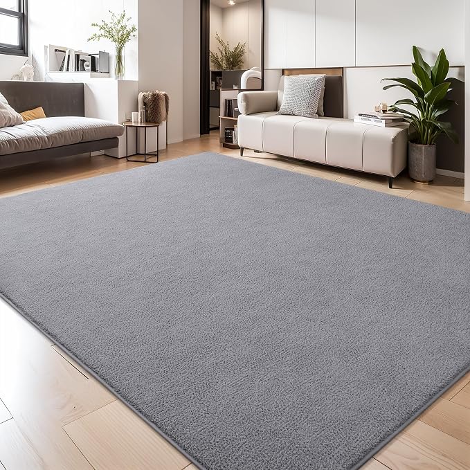 Keeko 7x10 Area Rugs for Living Room, Soft Modern Bedroom Large Rugs Indoor Non by Keeko