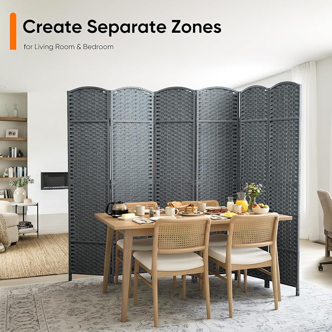 Outdoor Privacy Screen, Folding Room Divider Made of Fade Resistant - Image 8