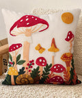 Embroidered Throw Pillow Cover 20x20 Inch by Kokaaee