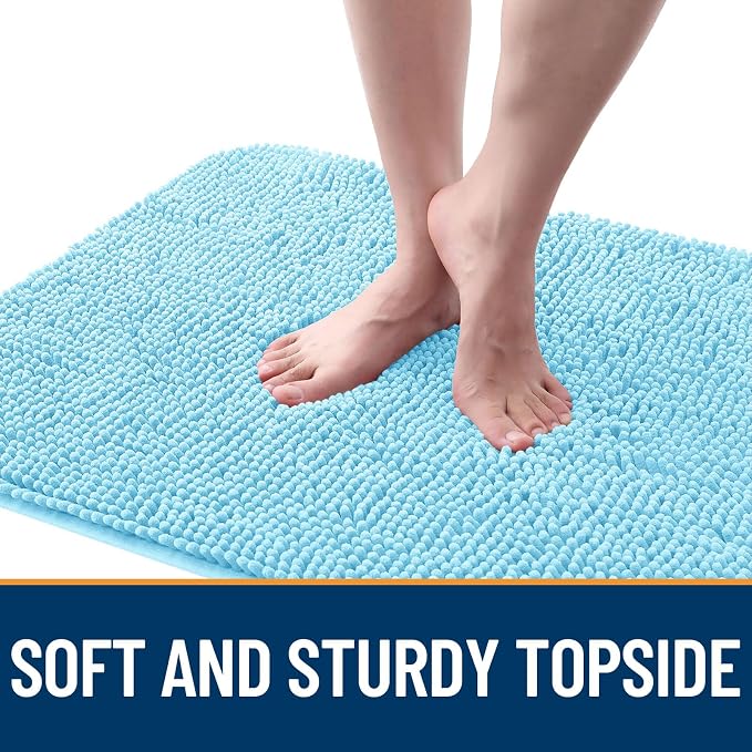 OLANLY Dog Door Mat for Muddy Paws 47x20, Absorbs Moisture and Dirt, Absorbent - Image 4
