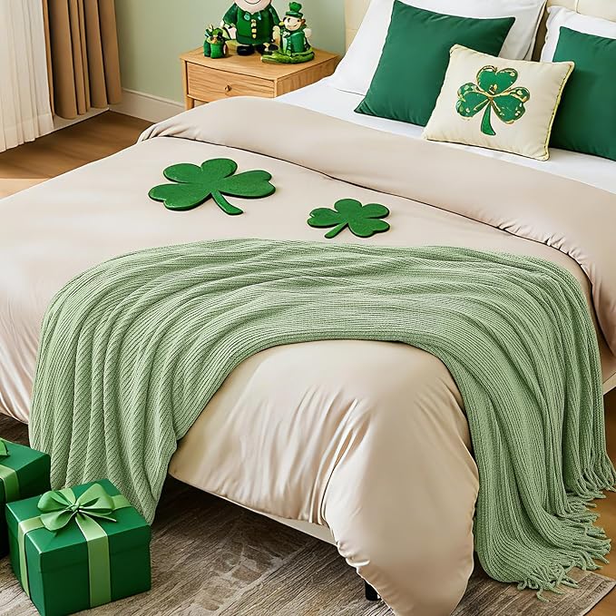 inhand Basil Green Throw Blanket - Image 7