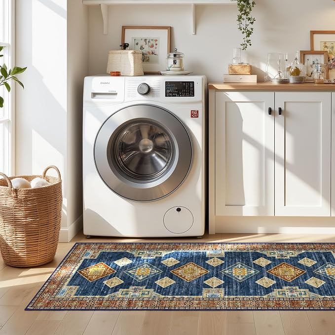 Tritard Non Slip Kitchen Rugs Sets of 3 Washable Boho Kitchen Mats - Image 8