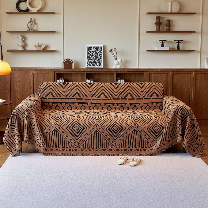 VClife Boho Couch Covers Washable Sofa Cover by VCLIFE