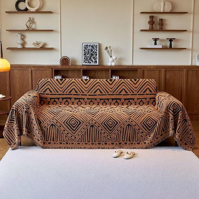 VClife Boho Couch Covers Washable Sofa Cover by VCLIFE