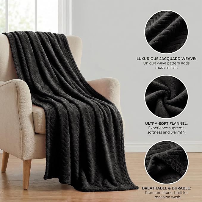 Exclusivo Mezcla Fleece Throw Blanket - Image 4