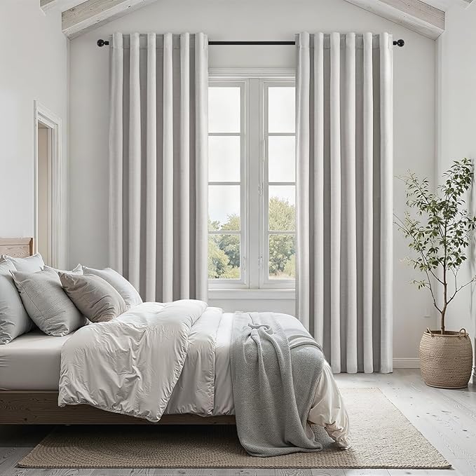 Topfinel 100% Blackout Curtains 90 Inches Long - Image 5
