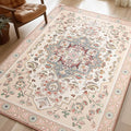Phantoscope Washable Area Rug 5'x7' Non-Slip, Vintage Boho Rugs by Phantoscope