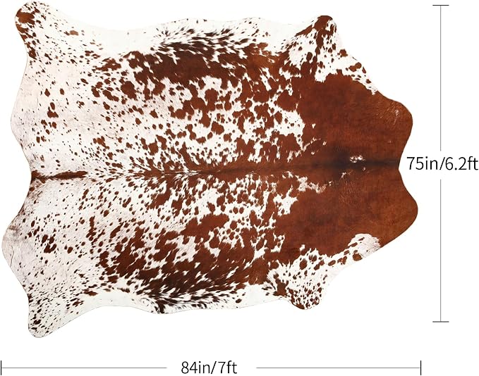 Easycozy Faux Cowhide Large Cow Print Rug - Image 2