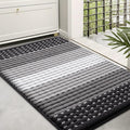 Kitinjoy Indoor Outdoor Door Mat, 36x24 Non-Slip Absorbent Dirt Trapper by Kitinjoy