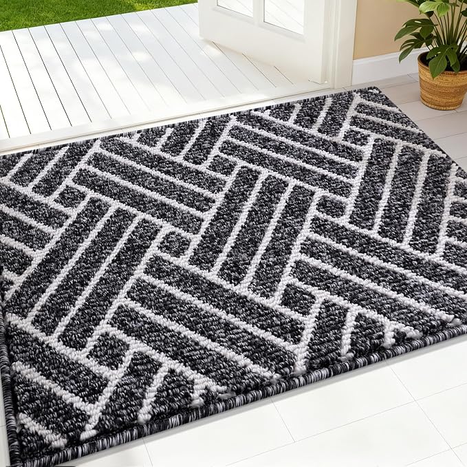 OLANLY Indoor Door Mat, 36x24 Inch, Dirt Resistant and Absorbent, Non-Slip by OLANLY