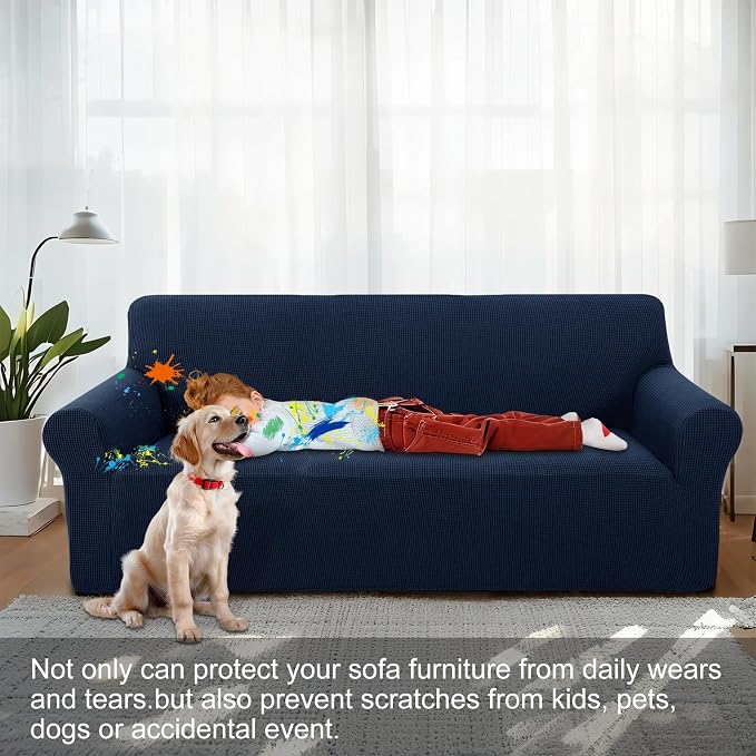 Stretch Couch Cover Washable Sofa Slipcover Furniture Protector - Image 2