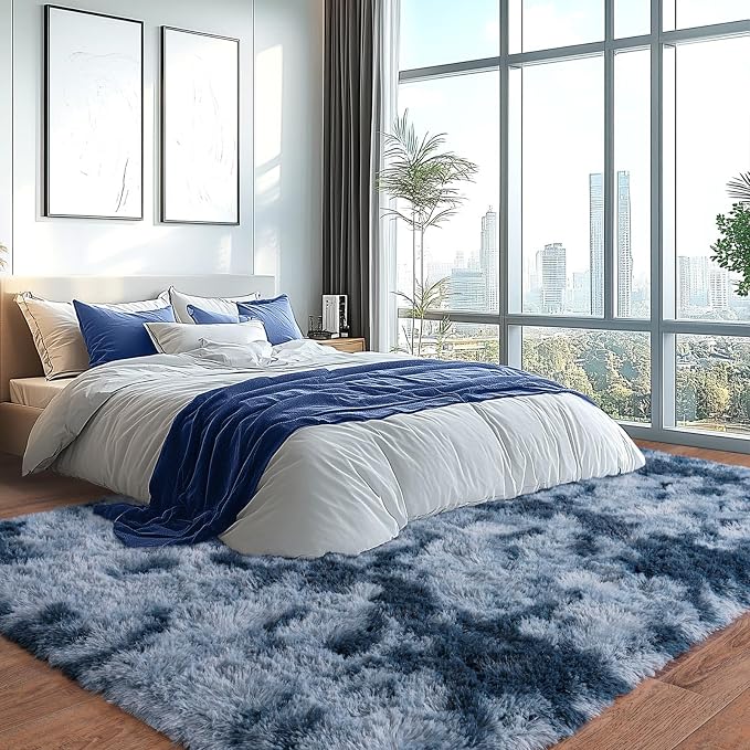 Extra Large Plush Rug High Pile Fluffy Rug - Image 5