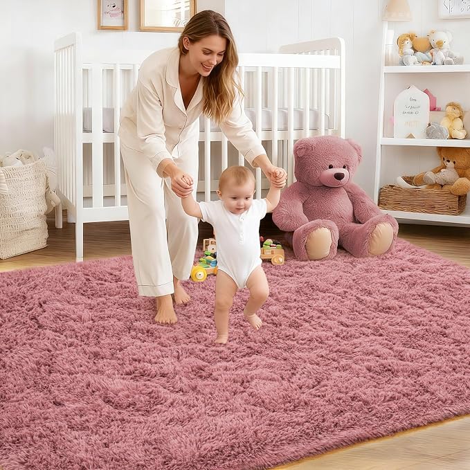 Rug for Living Room Bedroom, 5x7 Area Rugs for Living Room, Ultra Soft Modern - Image 2
