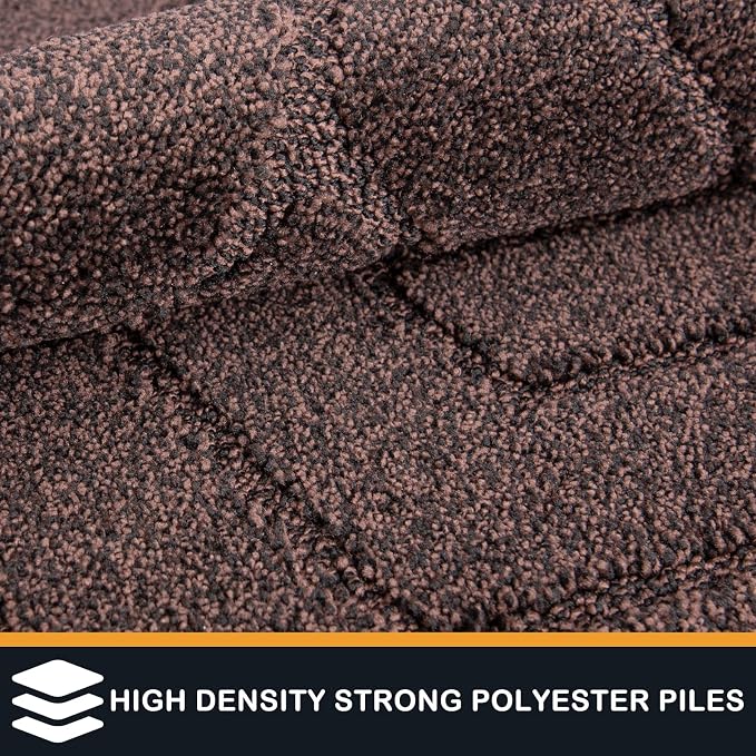 PURRUGS Easy Care Area Rug 4.5ft x 7ft, Non-Slip Machine Washable Entry Rug - Image 4