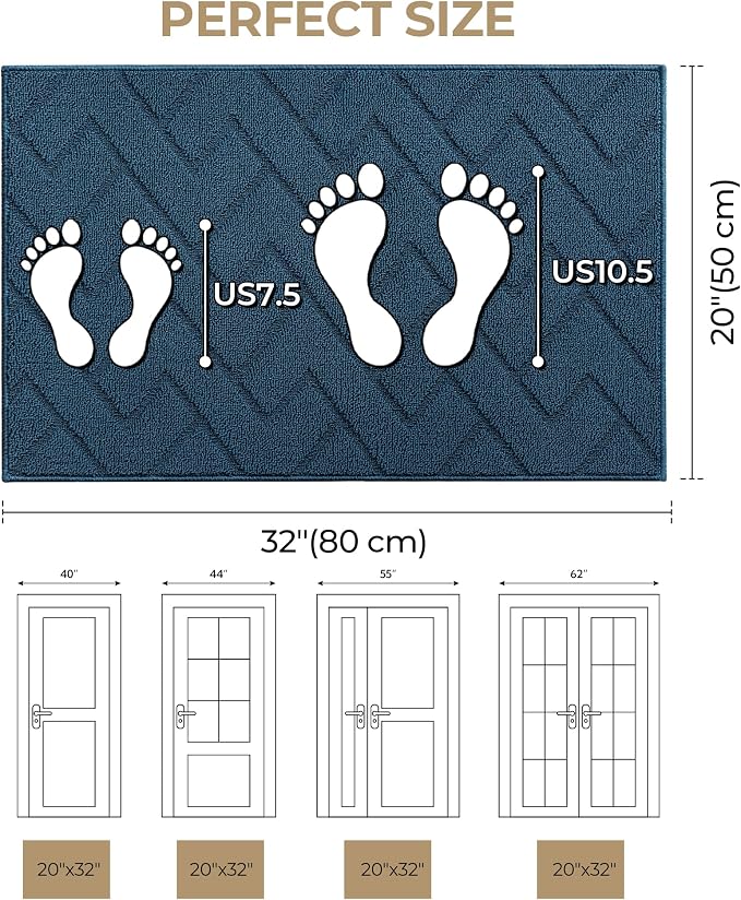 GRANNY SAYS Door Mat Indoor Entrance Non-Slip, Welcome Mats Front Door Mat - Image 2