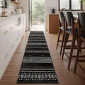 BESTSWEETIE 2x8 Area Rugs for Living Room Washable Moroccan Farmhouse Neutral by BESTSWEETIE