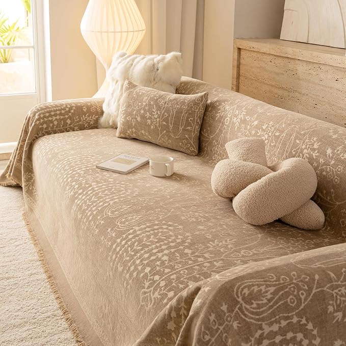 ROOMLIFE Couch Cover Boho Sofa Covers - Image 9