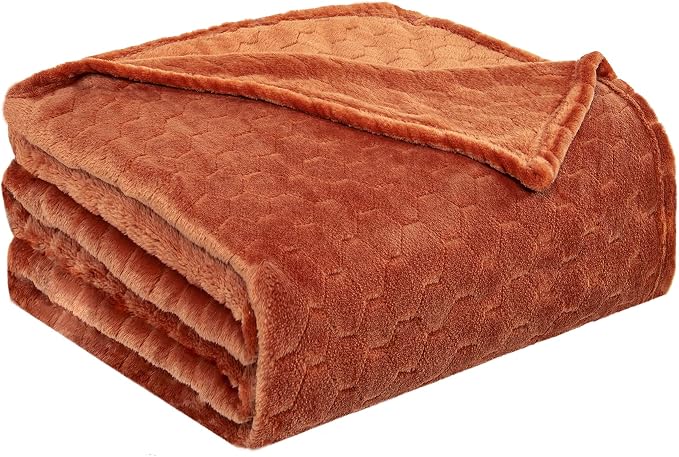 TOONOW Fleece Blanket Super Soft Cozy Throw Blanket 50" x 60", Lightweight - Image 7