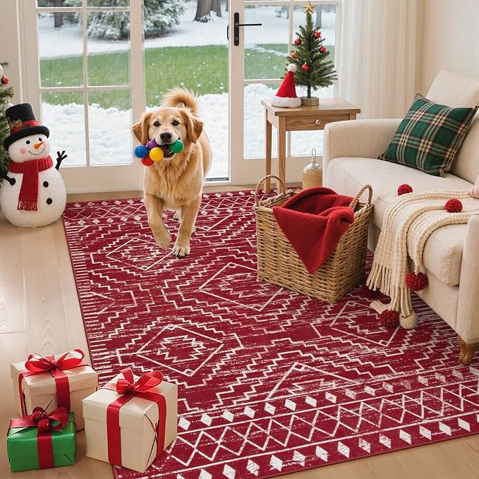 Wonnitar Moroccan Washable 3x5 Rug - Image 3