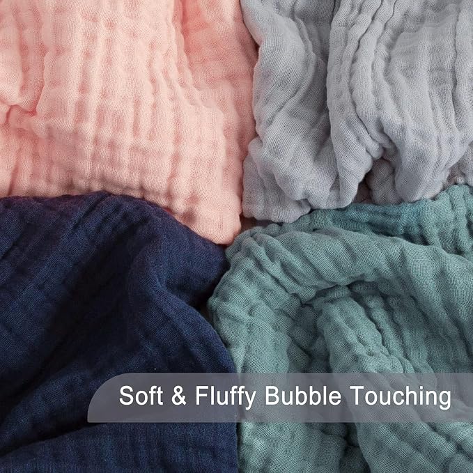EMME Muslin Blanket 100% Cotton Throw Blankets - Image 6