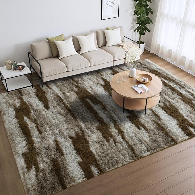 Meralax Area Rugs for Living Room Bedroom, Machine Washable 6x9 Feet Soft - Image 2