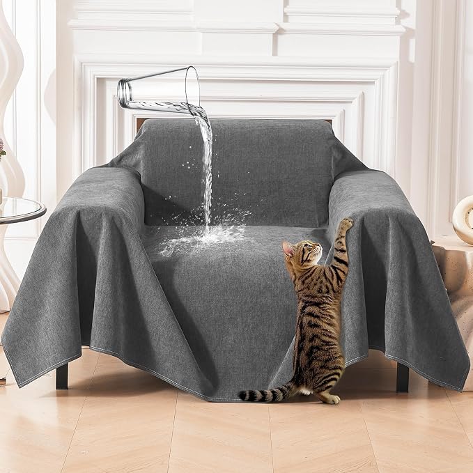 Deep Dream Cat-Scratch Resistant Armchair Couch Cover, Waterproof Sofa Cover by DeepDream