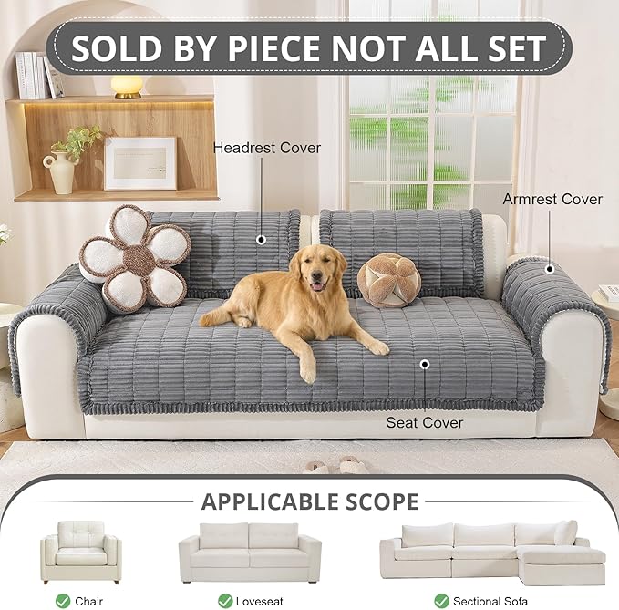 OstepDecor Washable Couch Cover - Image 4