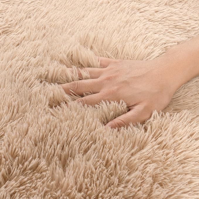 Runner Rugs for Bedroom 2x6 Rug Runners for Hallways Non Slip Soft Shag Bedside - Image 4