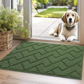 hicorfe Indoor Doormat, Front Back Door Mat TPR Backing Non Slip Mats 20"x31.5" by Hicorfe