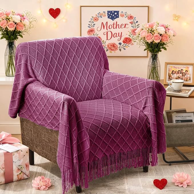 inhand Dusk Knitted Throw Blanket - Image 9