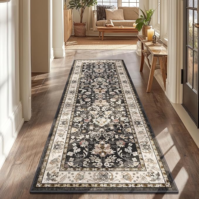 LOKHOM Washable Runner Rug, 2x6 Non-Slip Vintage Hallway Runner Rug - Image 9