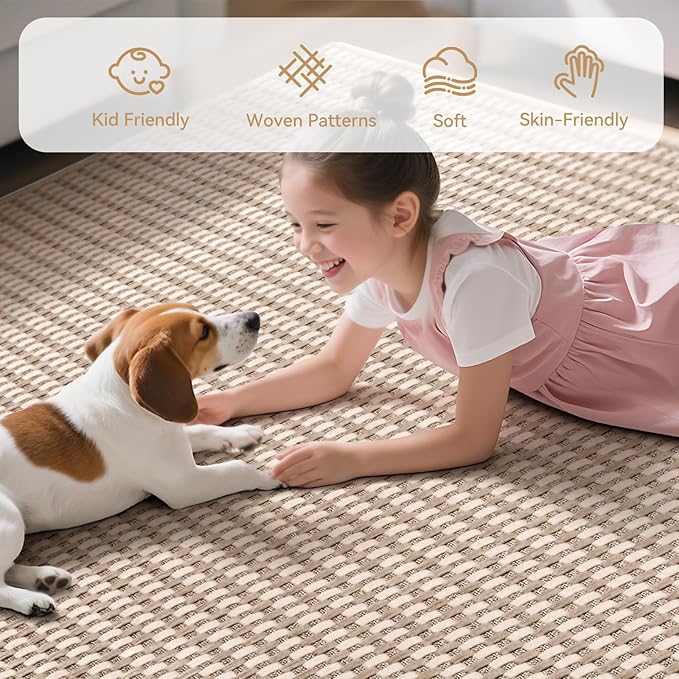 YDKGL 2x10 ft Hallway Runner Rug Extra Long Boho Woven Kitchen Runner Rugs Mat - Image 6
