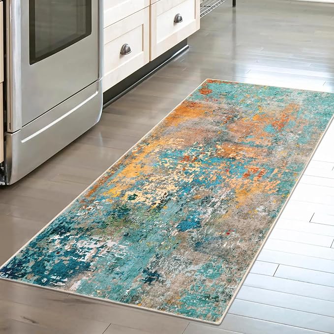 Lahome Modern Abstract Runner Rug by Lahome