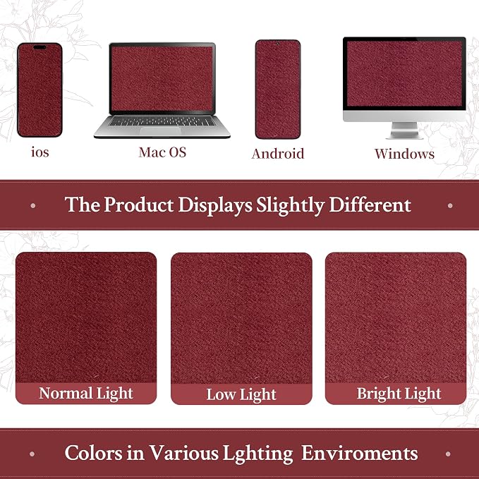 LAMIT Velvet Curtains 80 Inch for Theater, Burgundy Red Thermal Insulated - Image 9
